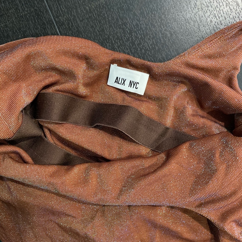 REVOLVE Iridescent Copper Bodysuit - Picture 4 of 7